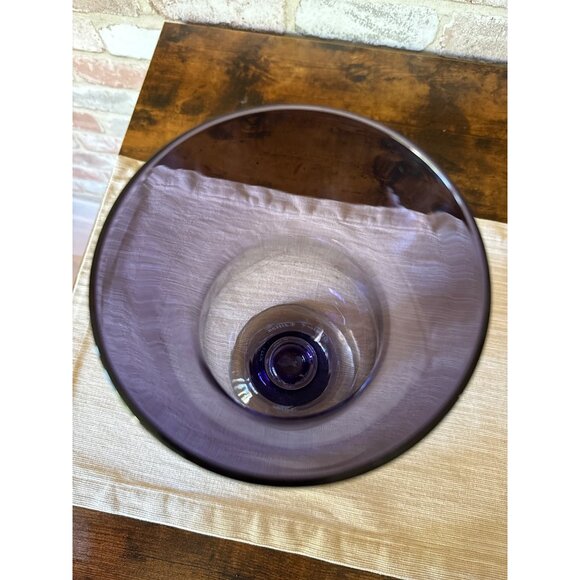 Limited Edition Princess Diana Charity Vase The Work Continues Amethyst Glass - Picture 3 of 15